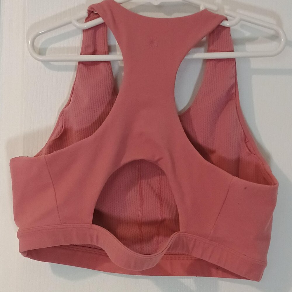 Athleta/Speed Racer Bra/Girls XXL 16/Aphrodite Pink/Sports - Picture 4 of 8